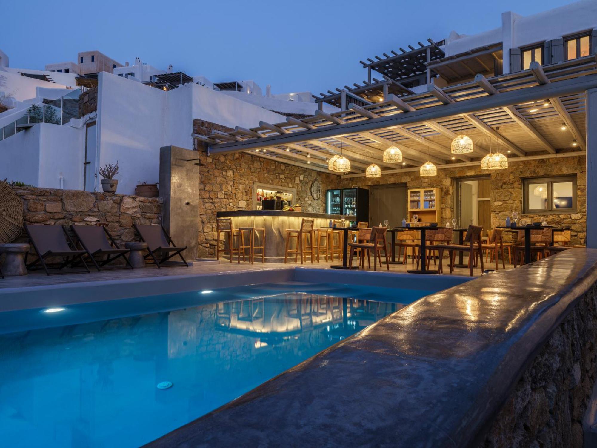 The Mykonist Merchia Beach Villas&Suites Exterior foto