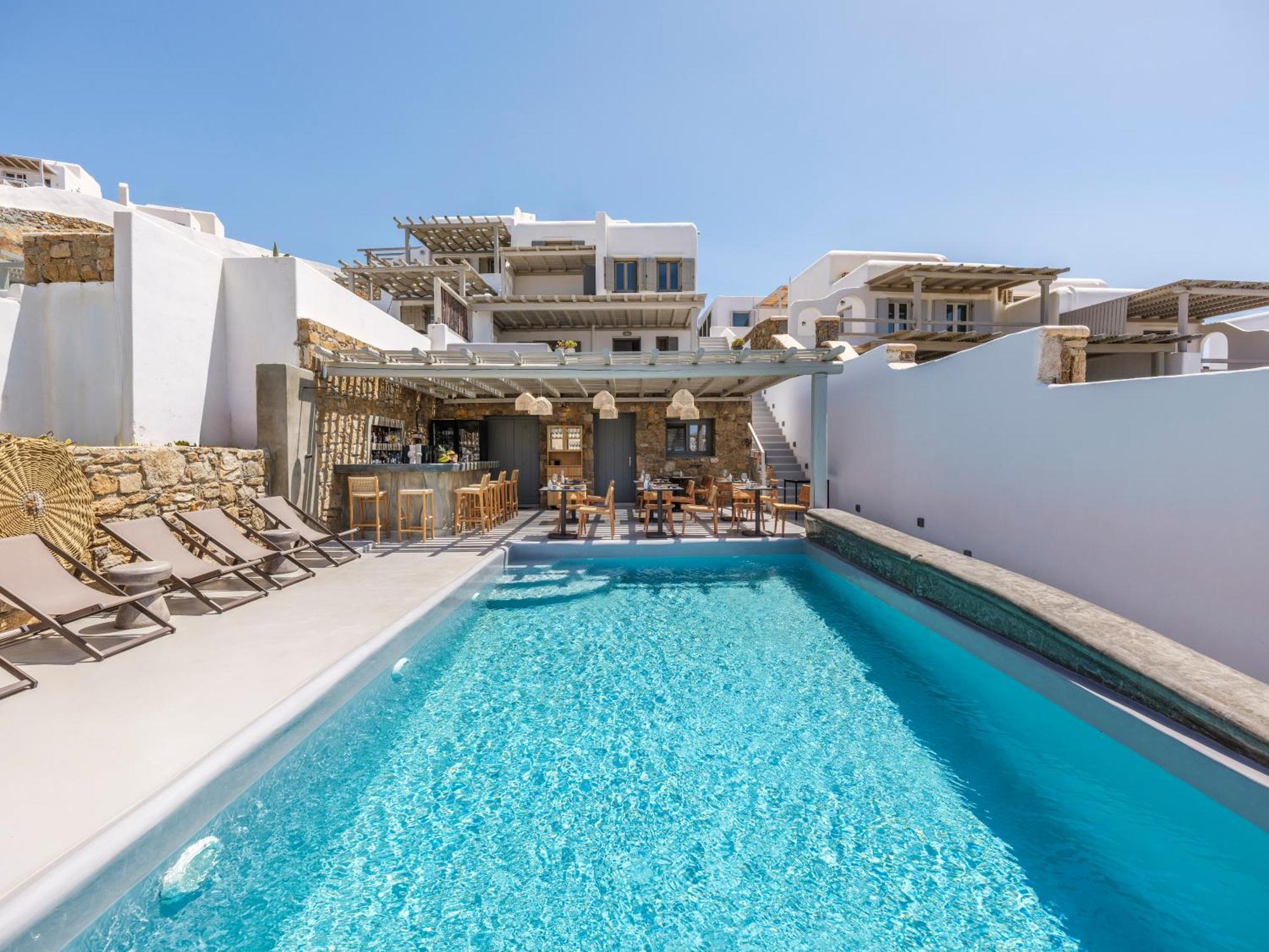 The Mykonist Merchia Beach Villas&Suites Exterior foto