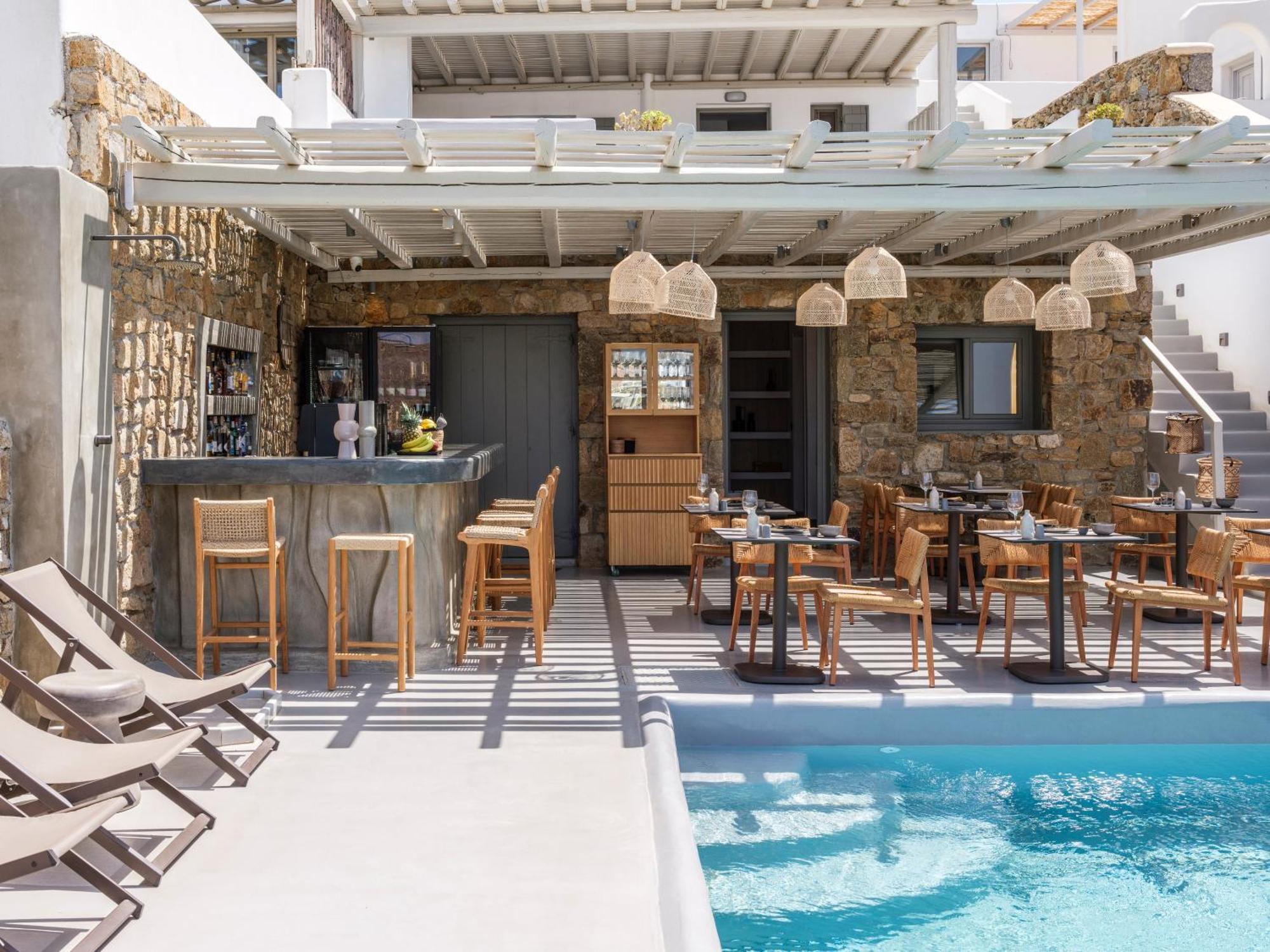 The Mykonist Merchia Beach Villas&Suites Exterior foto