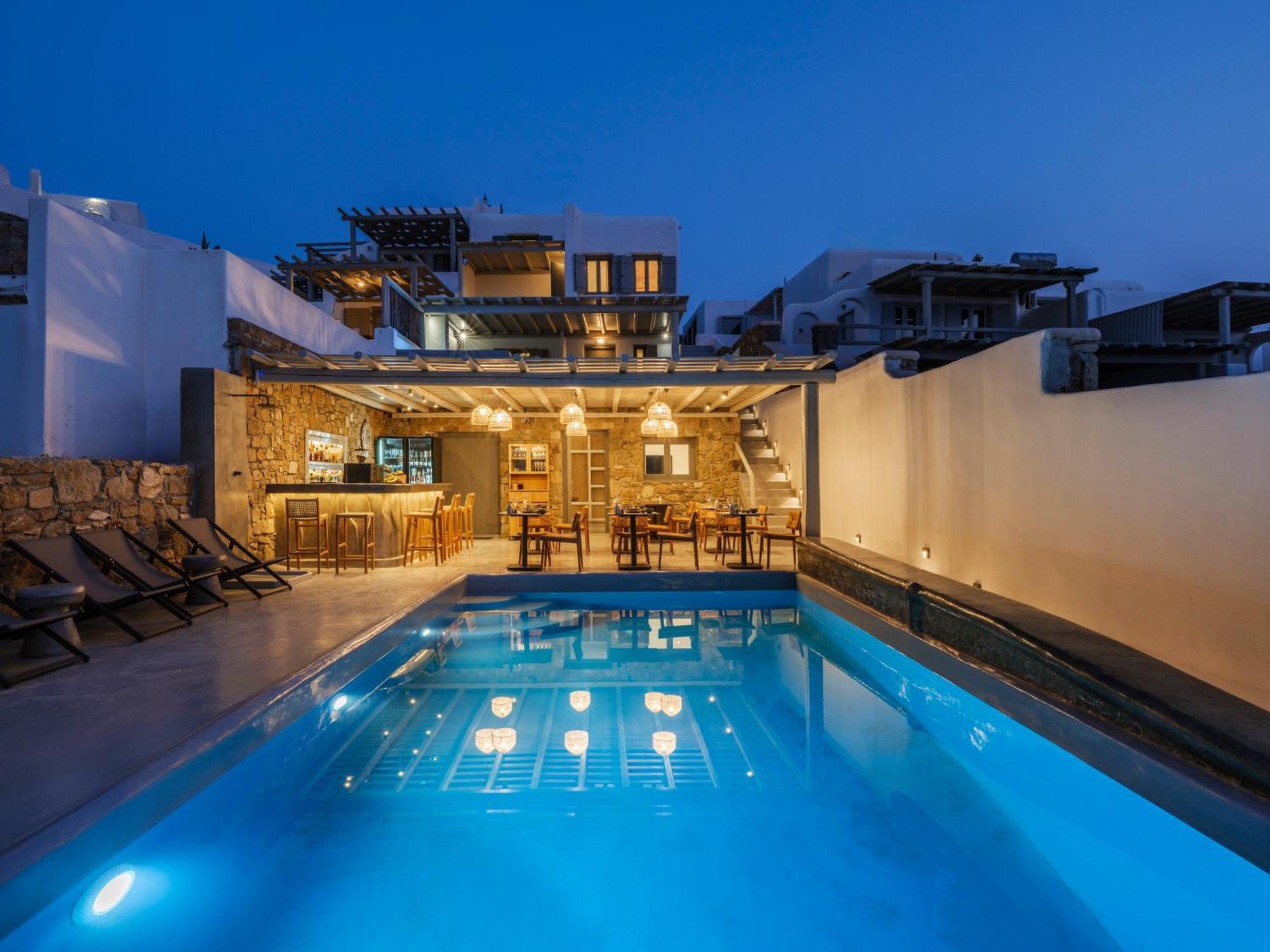 The Mykonist Merchia Beach Villas&Suites Exterior foto