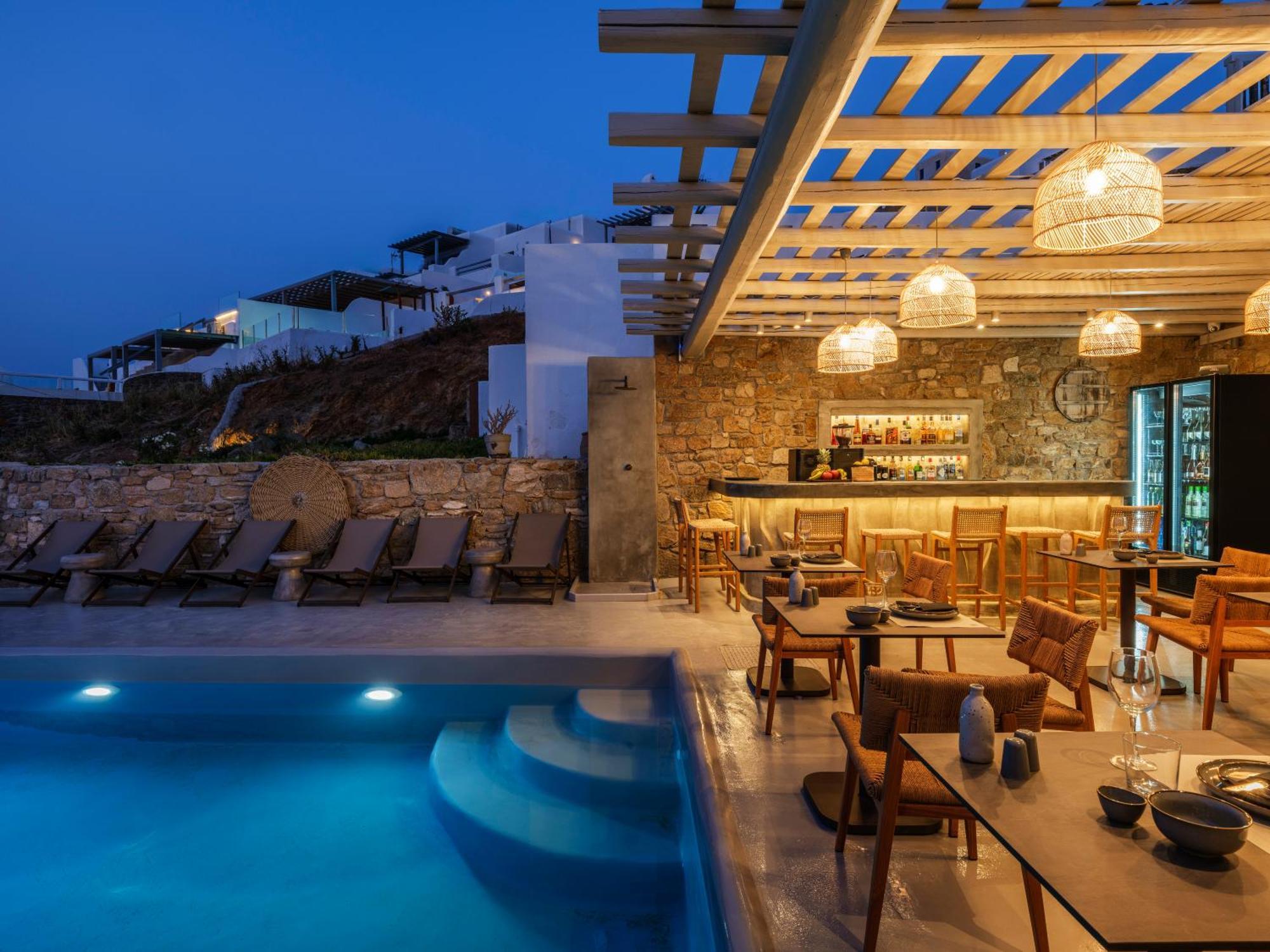 The Mykonist Merchia Beach Villas&Suites Exterior foto