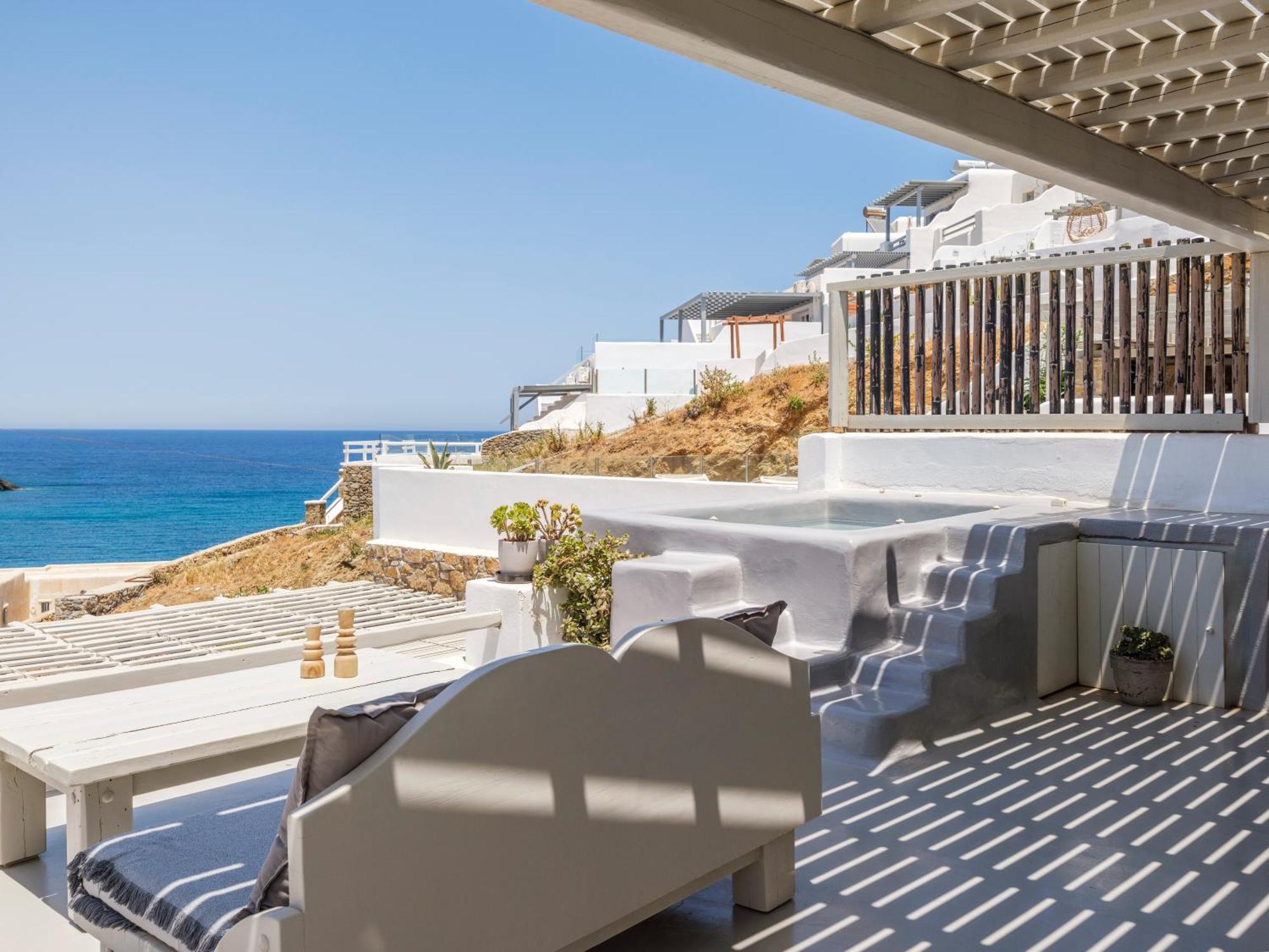 The Mykonist Merchia Beach Villas&Suites Exterior foto