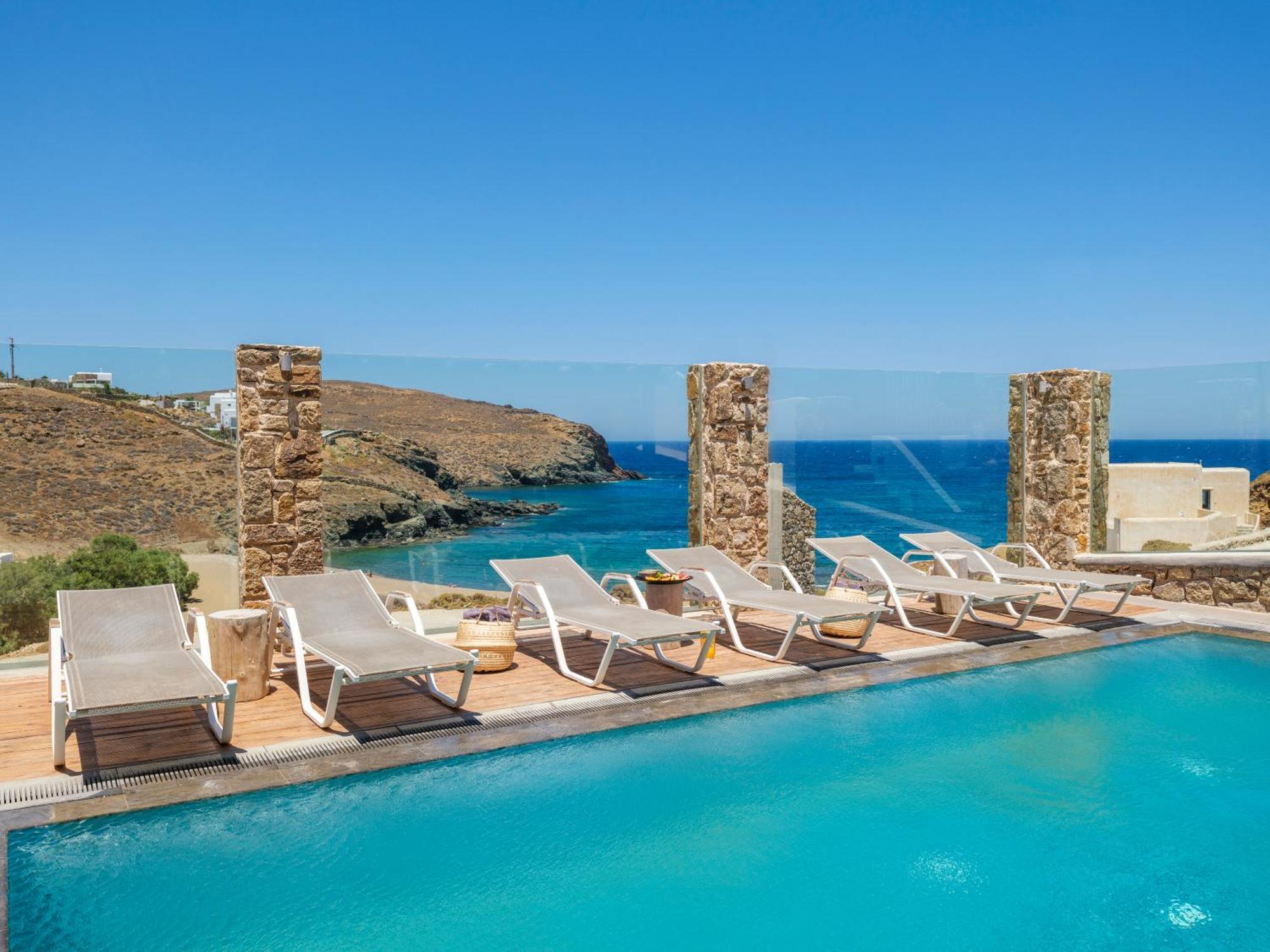 The Mykonist Merchia Beach Villas&Suites Exterior foto