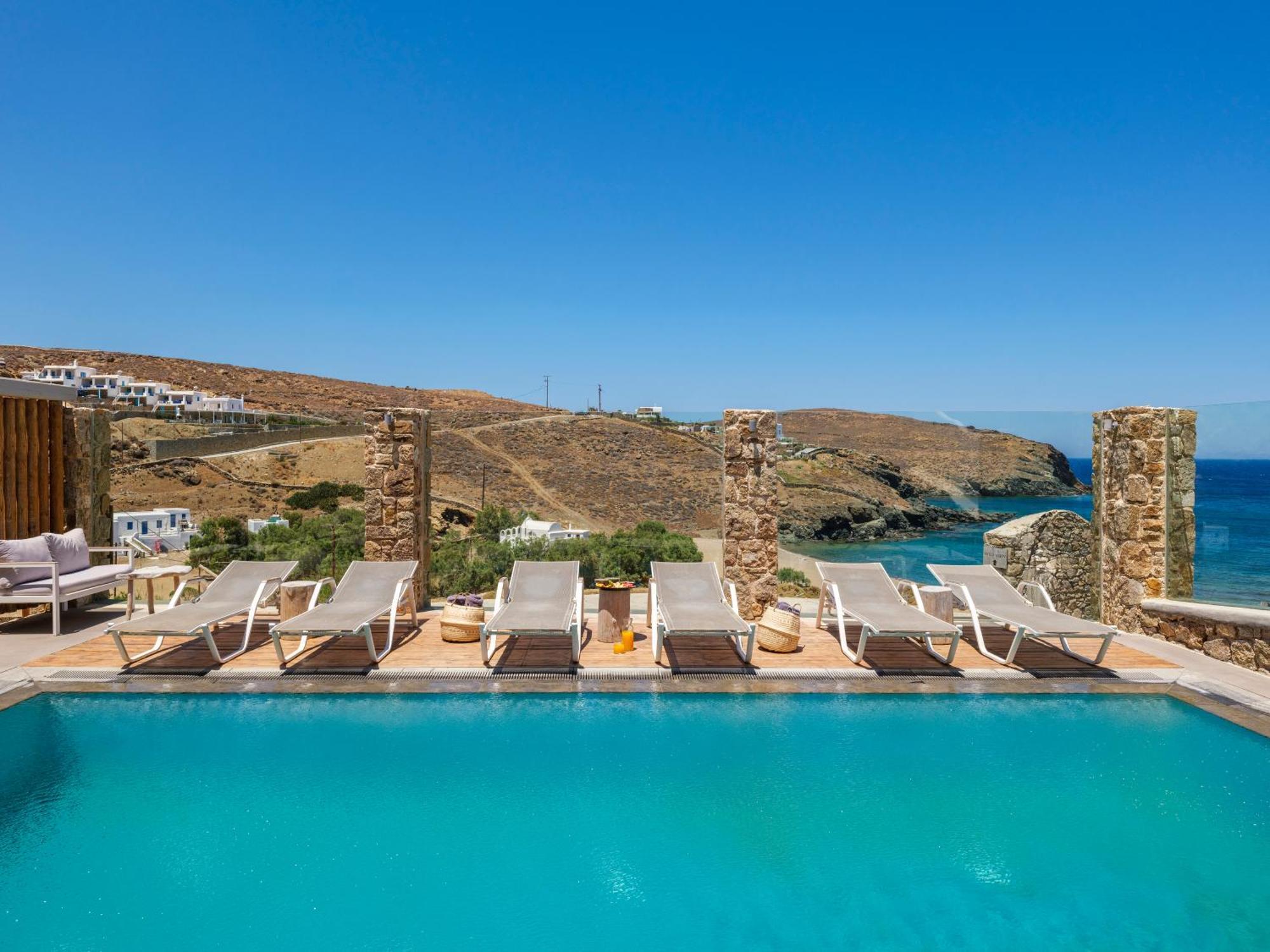 The Mykonist Merchia Beach Villas&Suites Exterior foto