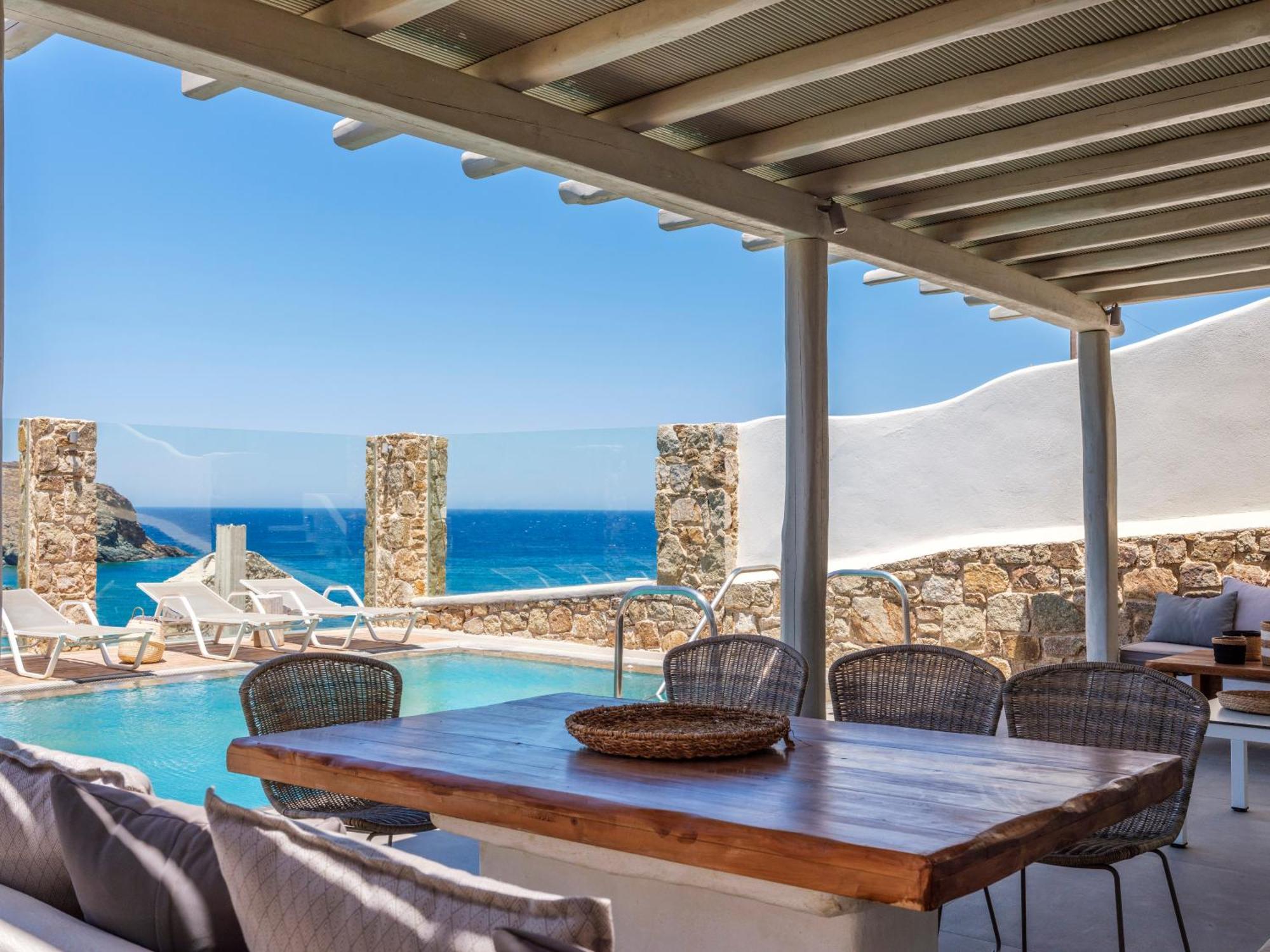 The Mykonist Merchia Beach Villas&Suites Exterior foto